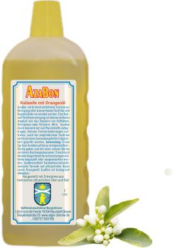 Orangenölreiniger AzaBon 1000 ml Kaliseife mit Orangenöl Biobasis Badreiniger